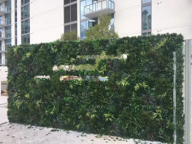 SYNLawn commercial artificial living wall