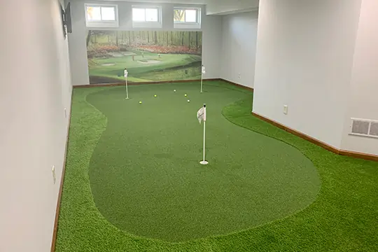 SYNLawn golf green installation